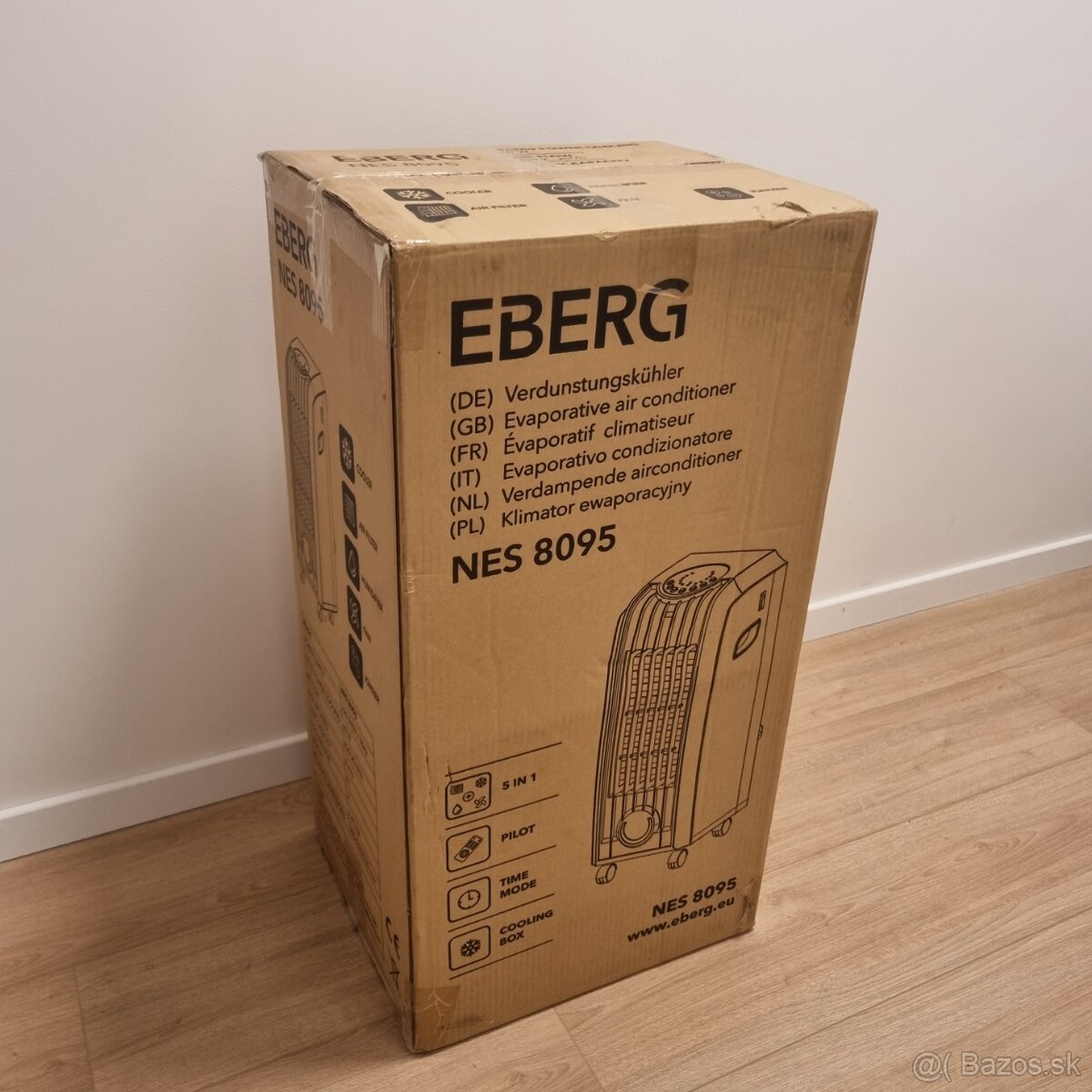 Predám odparovaciu klimatizáciu EBERG NES 8095 s ionizačnou - 4