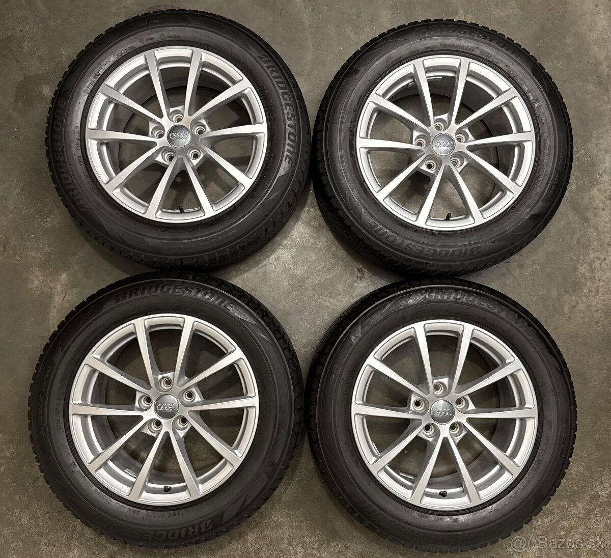 Zimná sada 5x112 R17 , 225/60/17 Audi A6 C8 - 4