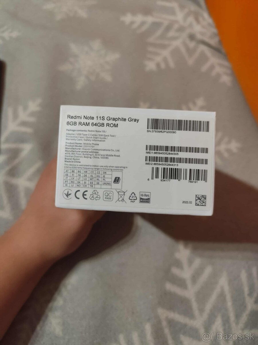 Redme note 11S 64GB/6GB ram - 4