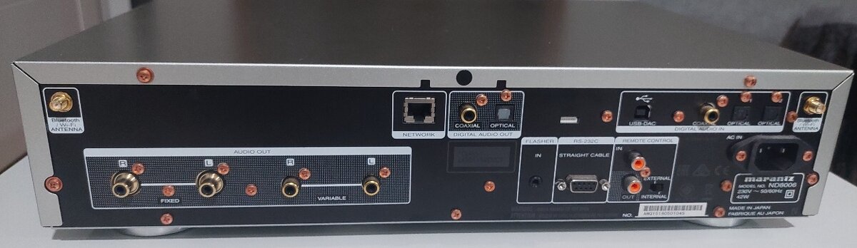 Sieťový CD prehrávač Marantz ND8006 - 4