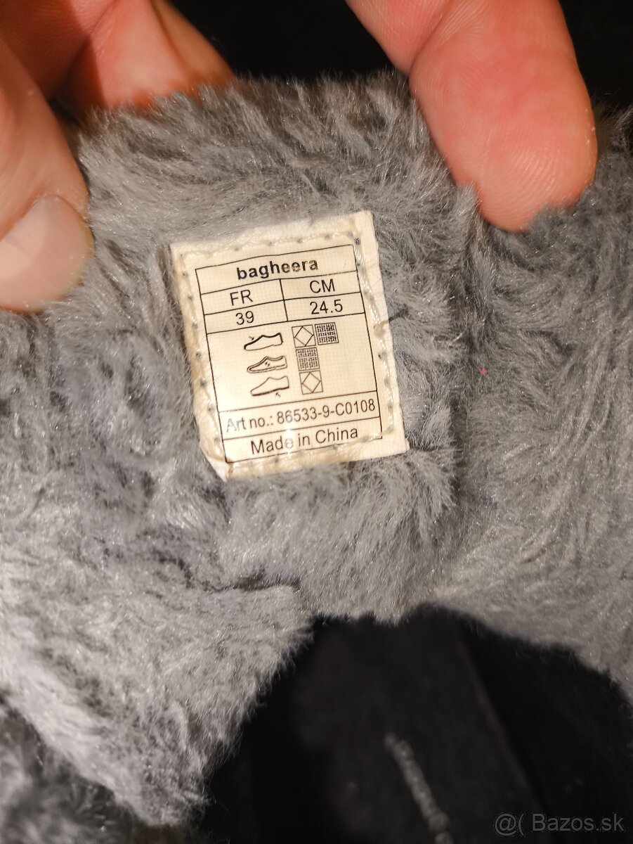 Detské zimné topánky 40 a 39 - 4