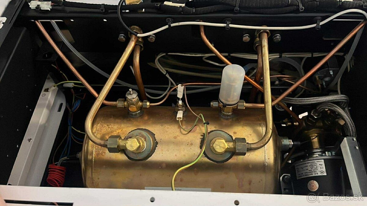 Kávovar 2-pákový CREM EX3 Display, biely - 4