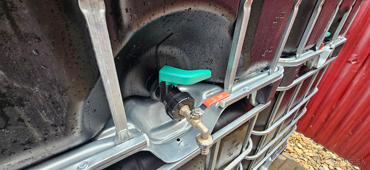 IBC kontajnery (1000l.) - čierne - 4