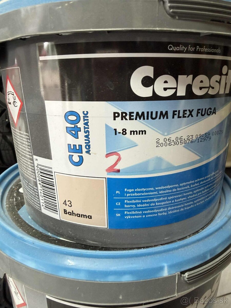 Ceresit Premium Flex Fuga 5kg a 2kg - 4