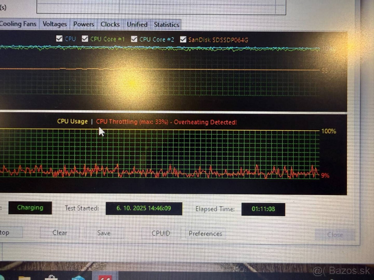 Predám nekompletný notebook Lenovo X230 na diely alebo doskl - 4