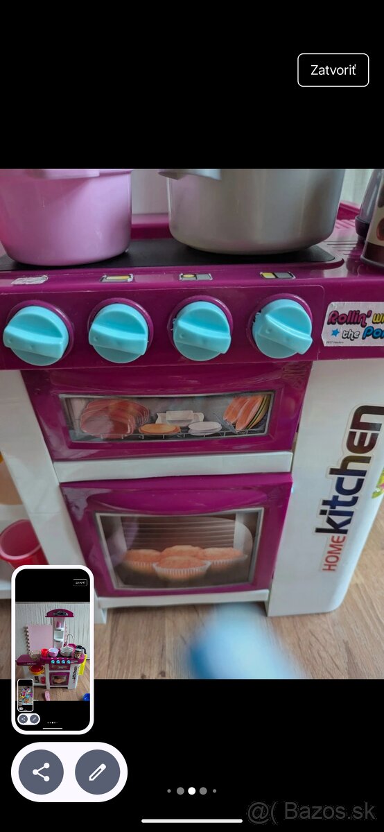 Detska kuchynka s prislusenstvom - 4