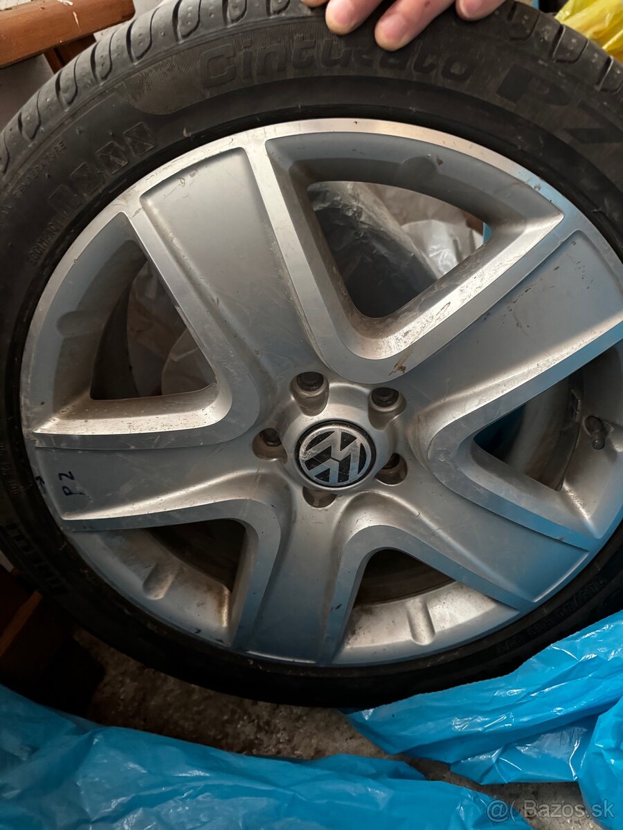 Sada originálnych alu diskov VW Tiguan R18 - 4