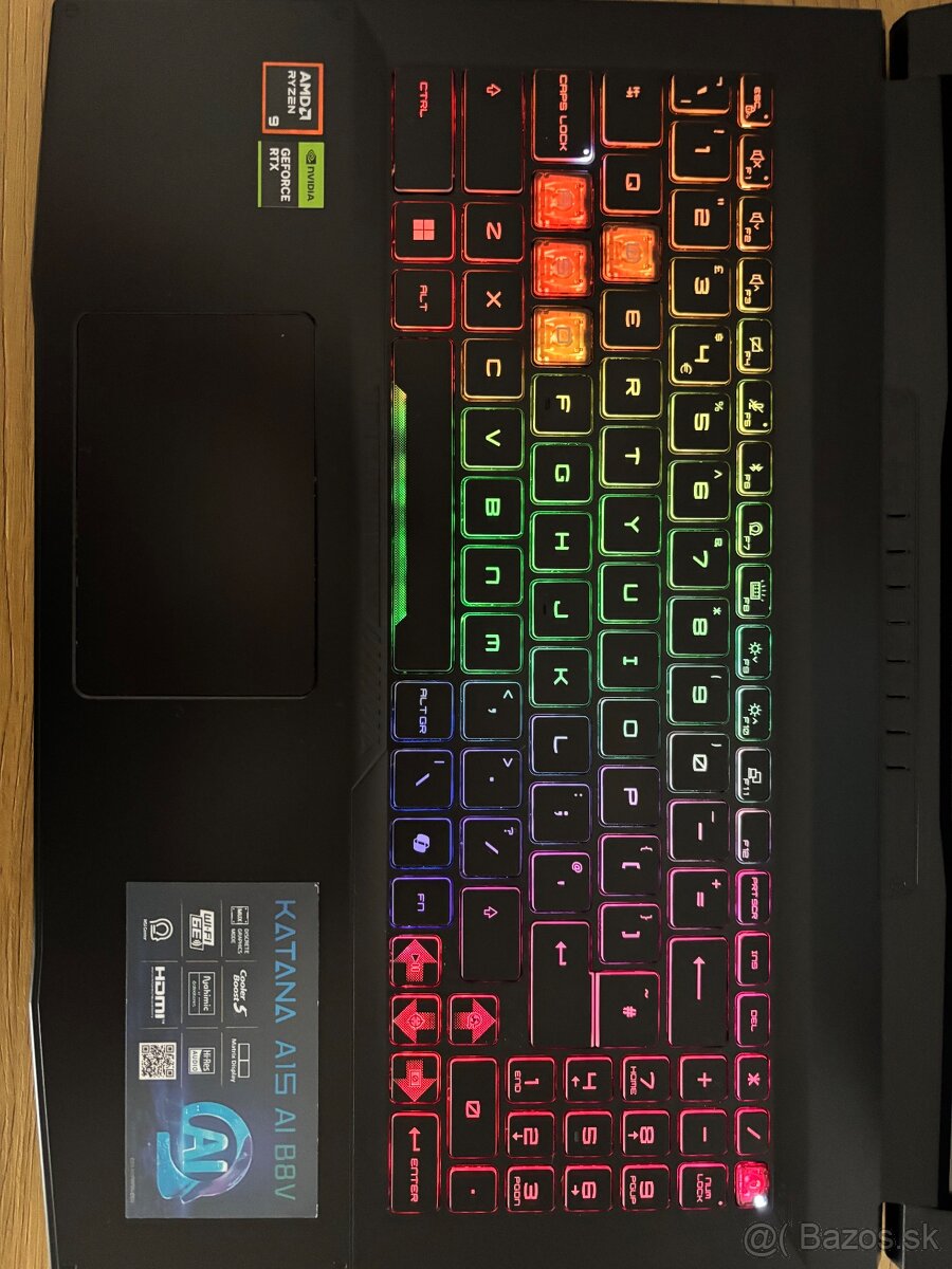 Herný Notebook MSI Katana R9/RTX 4070 - 4