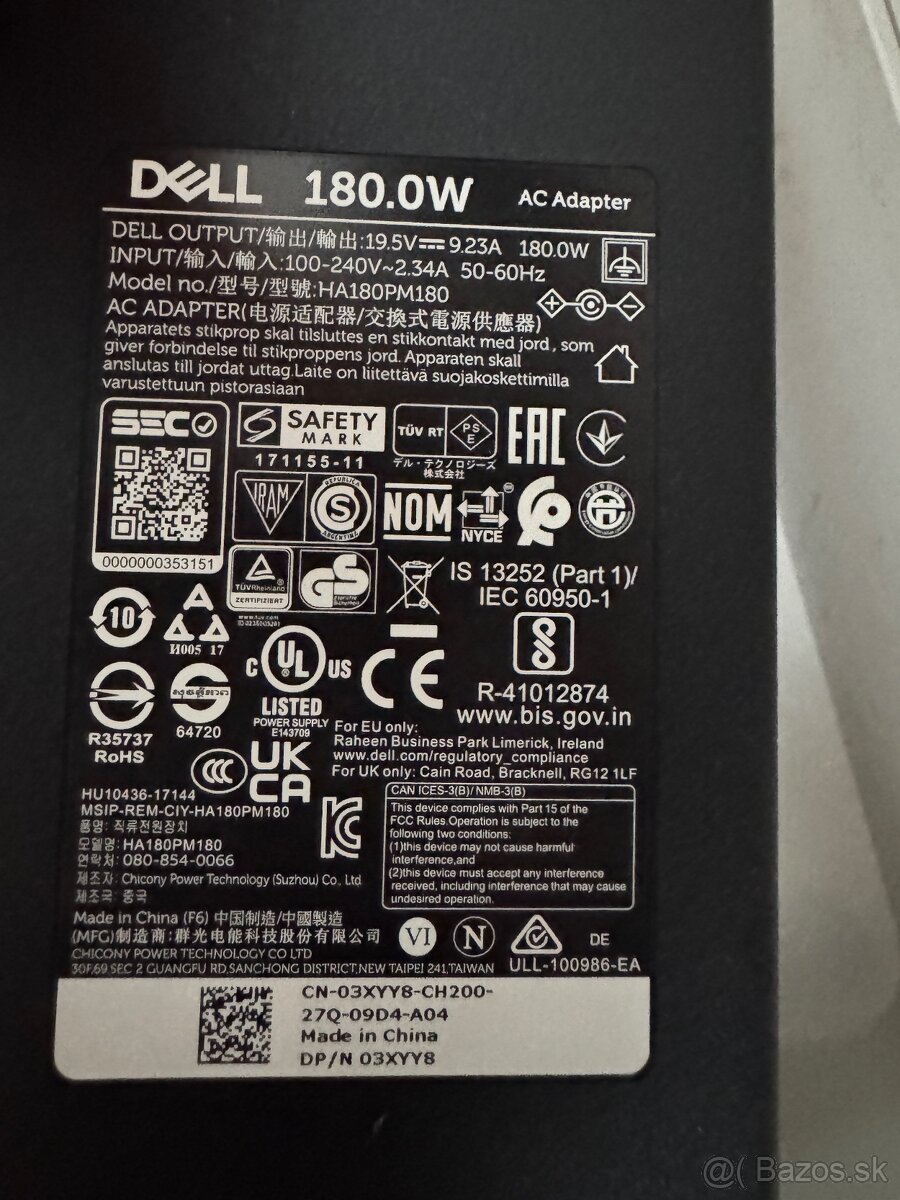 Dell WD19S 180 W Dock – USB‑C, Gigabit Ethernet - 4