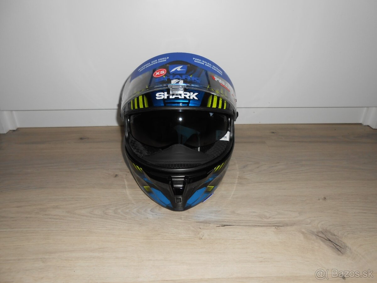 Predam krasnu novu moto prilbu znacky SHARK SPARTAN GT REPLI - 4