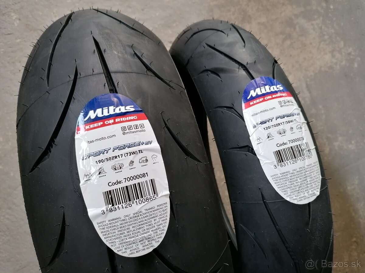 MITAS SportForce+ EV 120 + 180 190 - 4