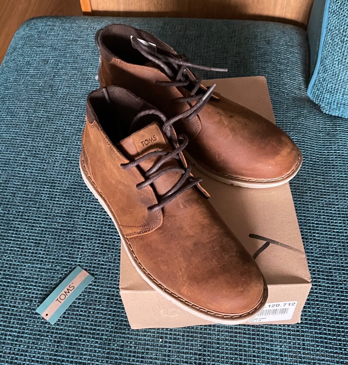 Pánske členkové topánky 40,nové,pravá koža,16€ - 4