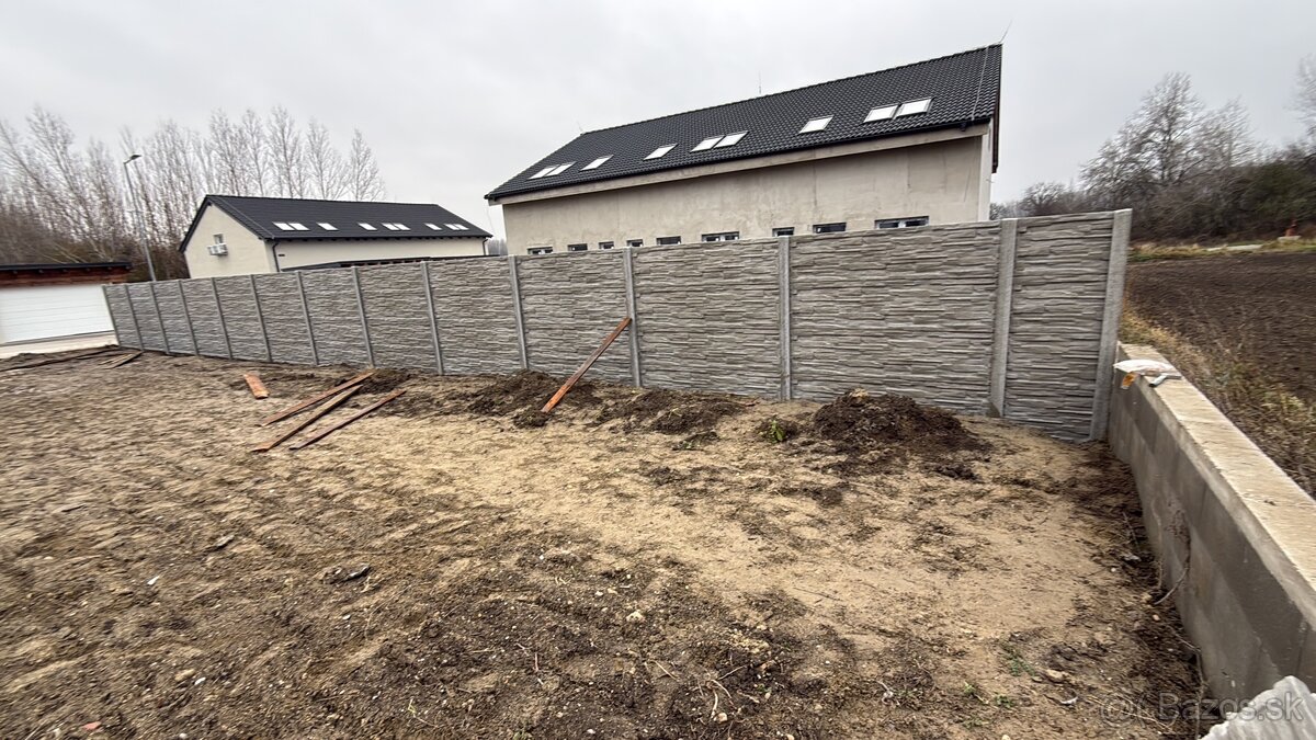 Betonové ploty za nízké ceny - 4