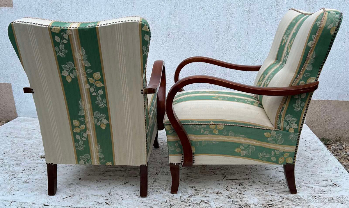 Art DECO kreslá - F125 - 4