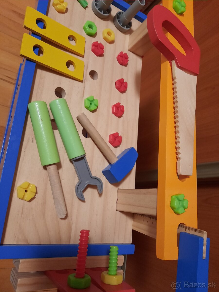 Drevený pracovný stôl LUPILU - 4