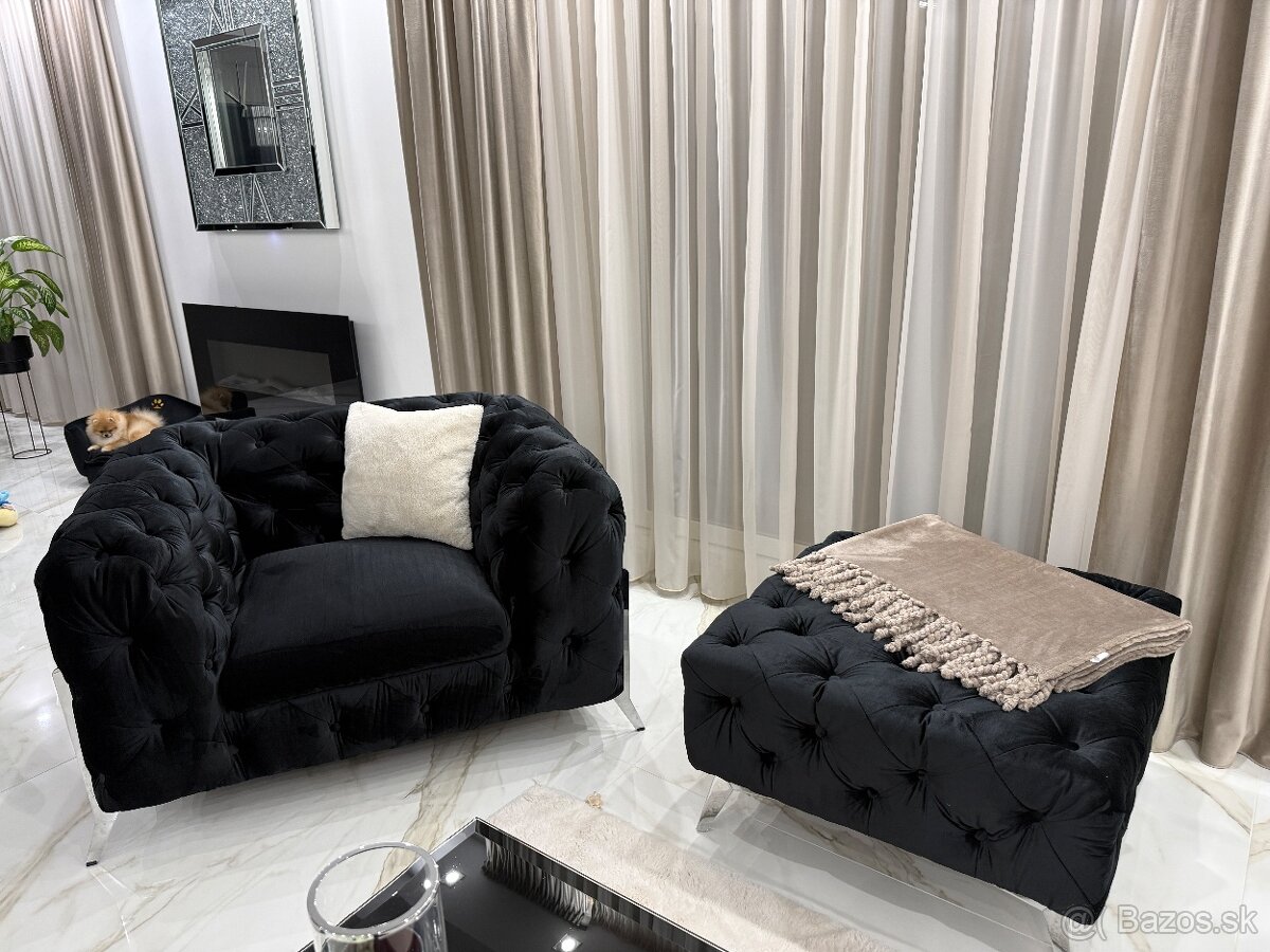 Chesterfield sedacia súprava - 4