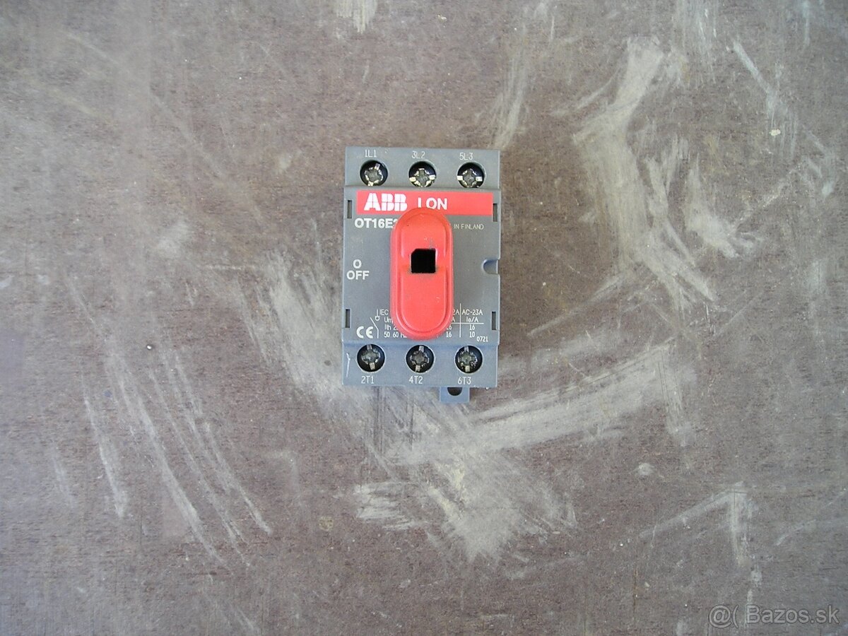 predám 3-fázové ističe - 4