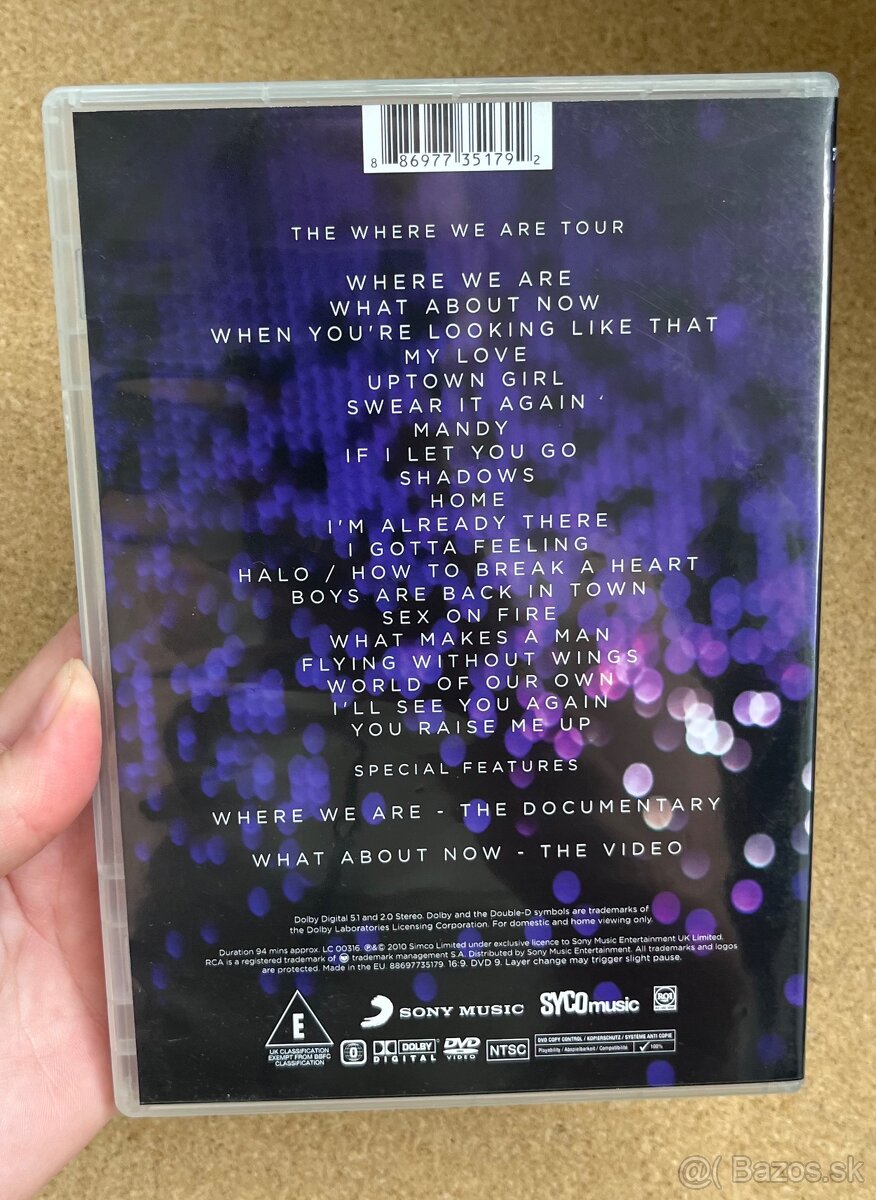 DVD Westlife Live From The O2 - 4