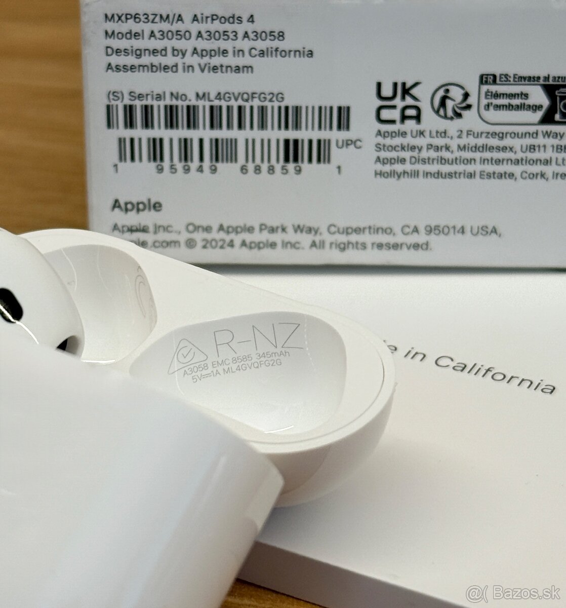 Apple Airpods 4 MXP63ZM/A - 4