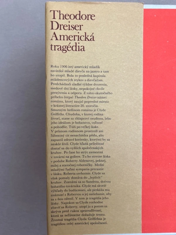 Americká tragédia - Theodore Dreiser rok 1973 - 4
