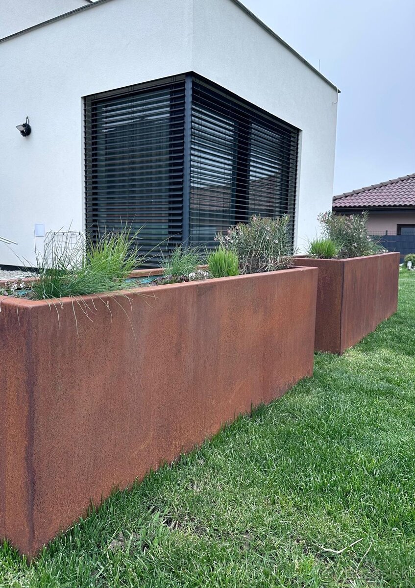 Corten kvetináč / vyvýšený záhon / kvetinac/ zahon /CORTEN - 4