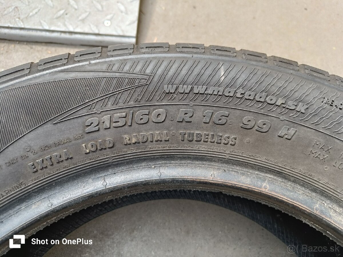 Letná 215/60R16 - 4