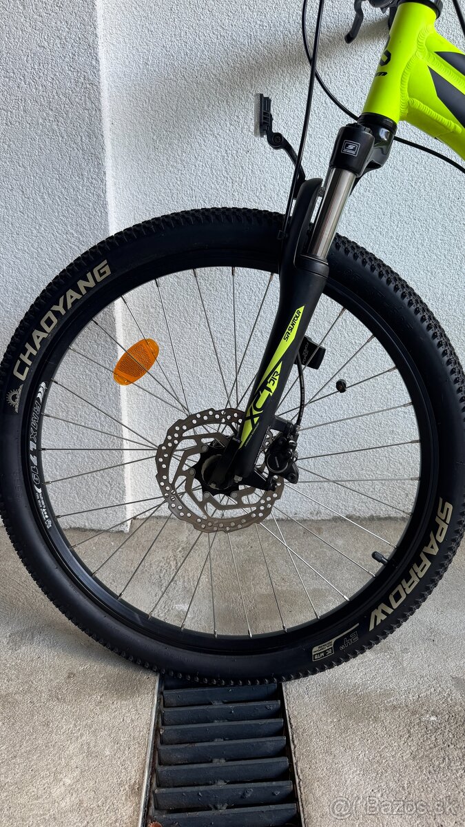 CTM ROCKY 4.0 matná reflexná žltá/čierna - 4