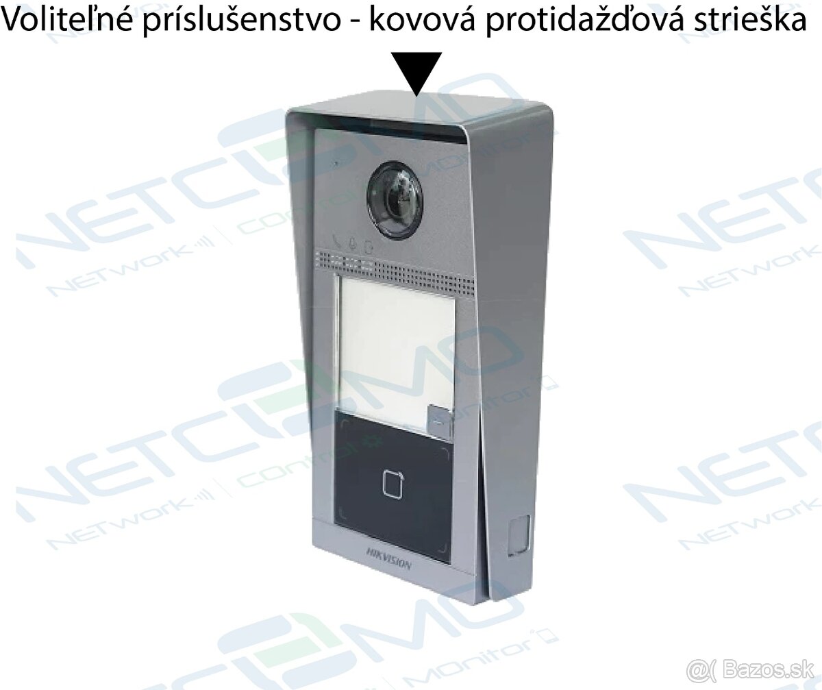 Videovrátnik Hikvision DS-KV8113-WME1 s novým typom monitora - 4