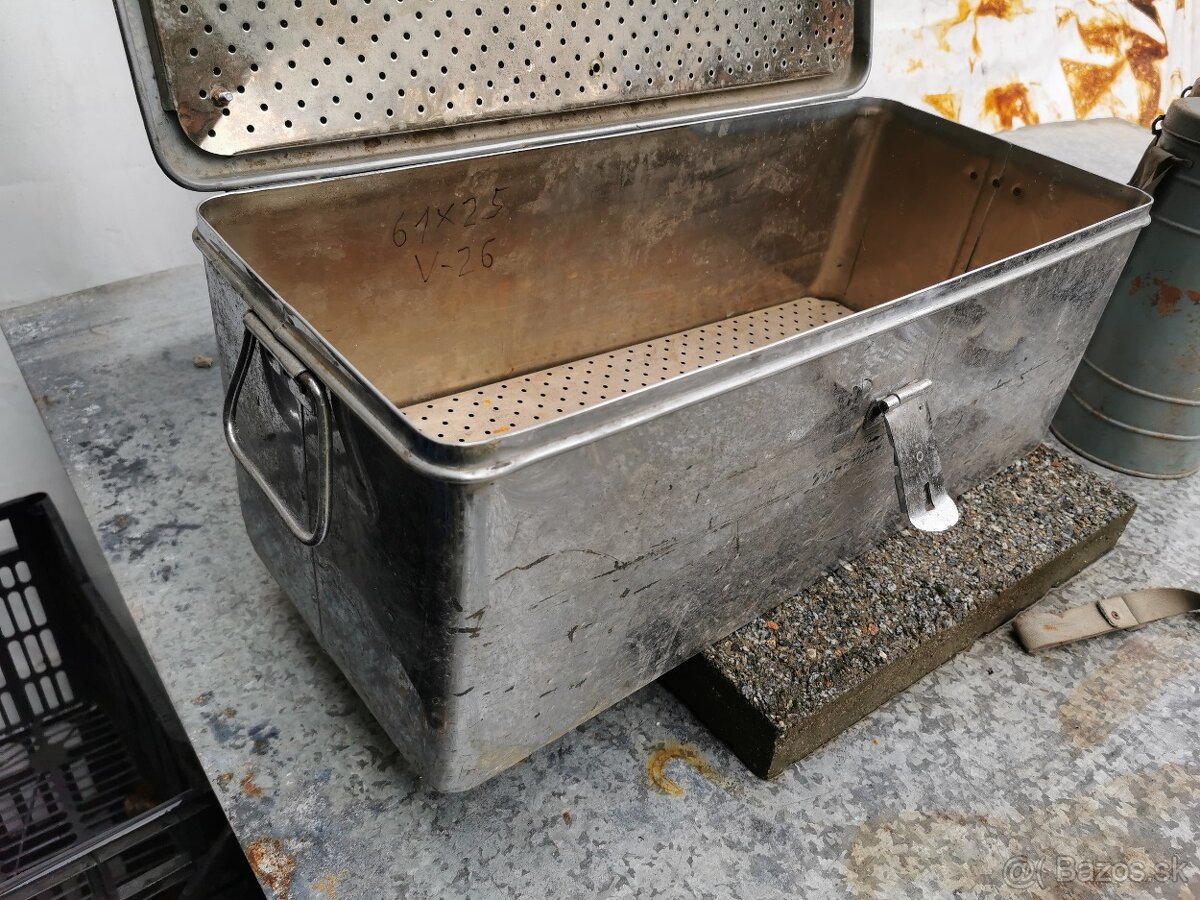 Nerezová lekárska, chirurgická prepravka, skrinka - 4