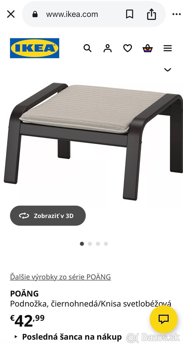 Hojdacie kreslo Ikea - 4