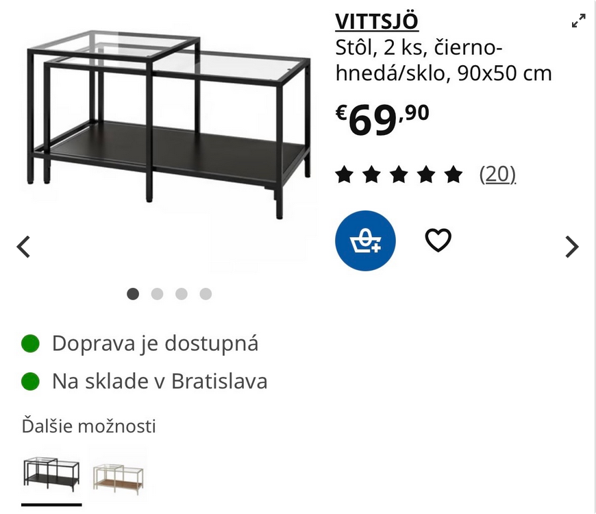 Konferenčný stolík IKEA - 4