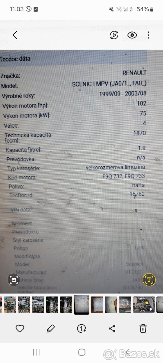 Motor renault 1.9D. - 4