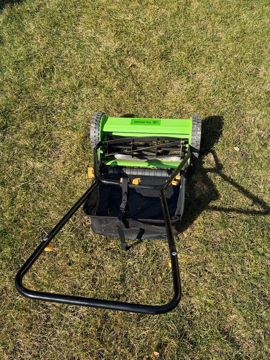 Ručná vretenová kosačka s košom - 4