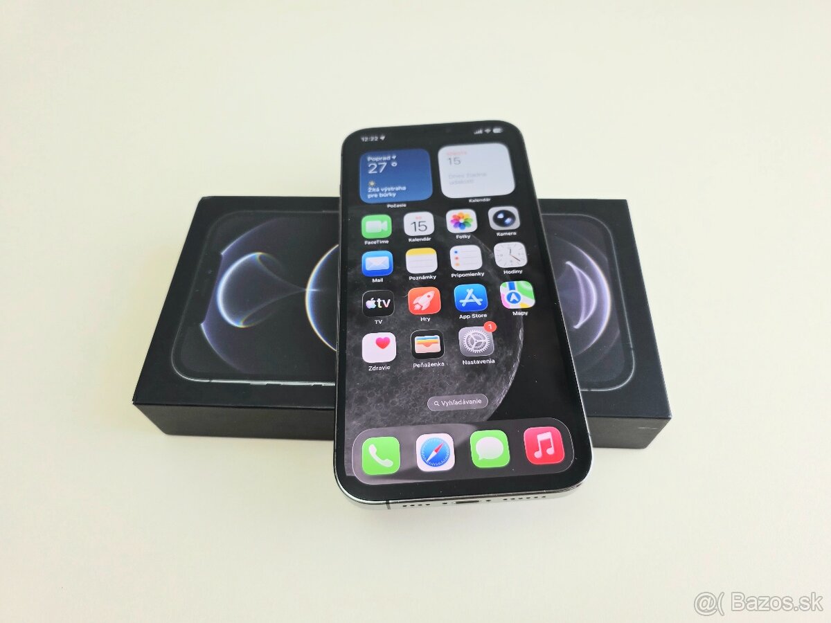 APPLE IPHONE 12 PRO MAX 256GB , BATERKA 100% - 4