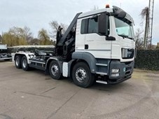 9909 MAN TGS 35.480 - 8x4 – JNK-HIAB + HR-HIAB 288 E8 HIPRO
