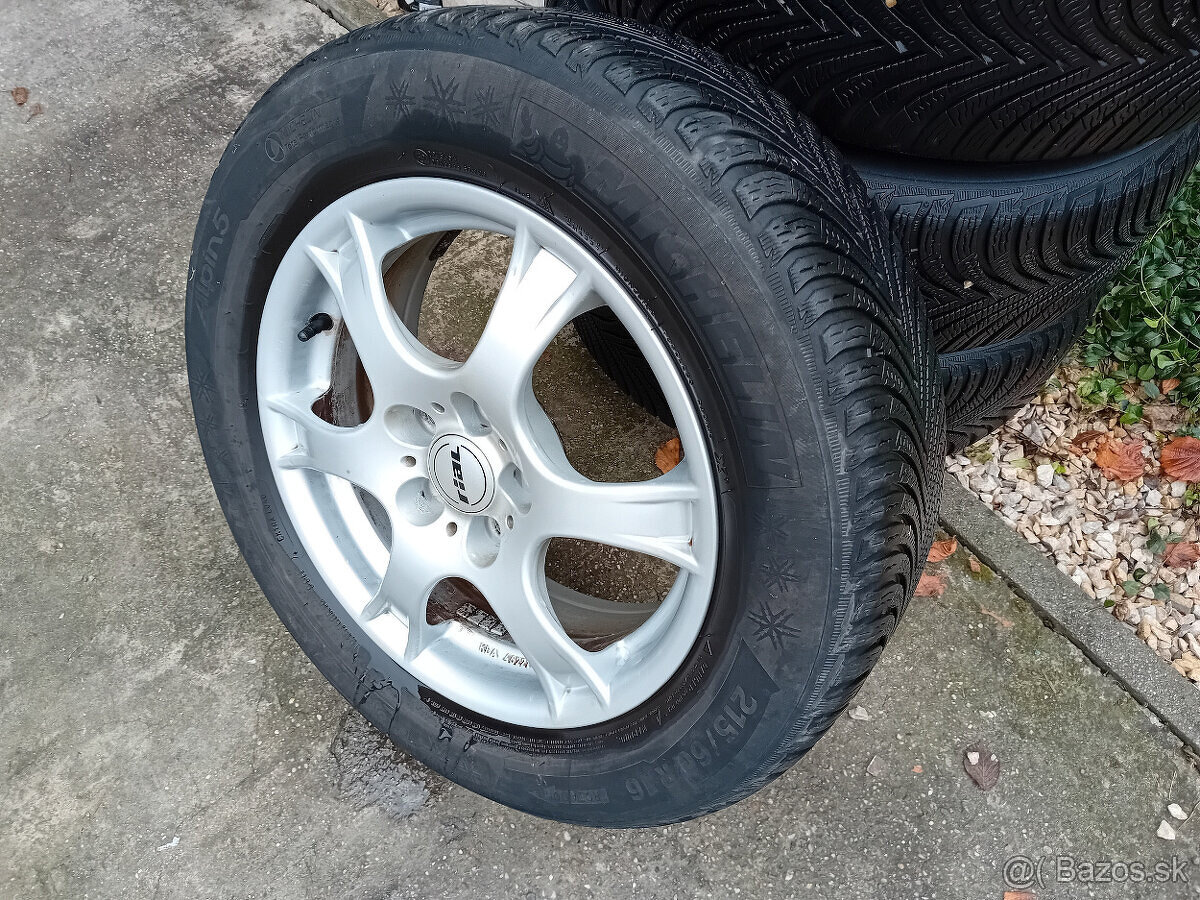 hlíníkové disky 5x108 16" pneu 215/60 r16 - 4