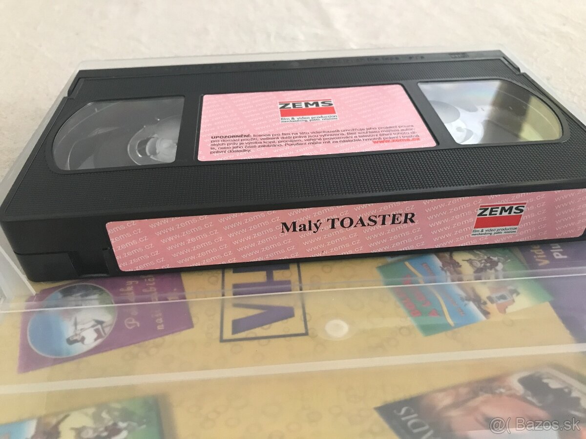 VHS Malý touster, Jen počkej , Krtek, Space Jam. - 4