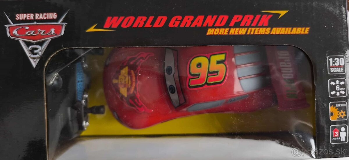 Diaľkovo ovládané auto RC McQueen Cars Autá - 4