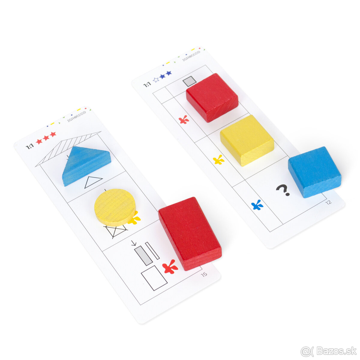 Montessori logická hra Dienes – úplne nová, nerozbalená - 4