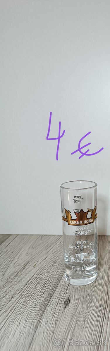 České pivové poháre 2 - 4