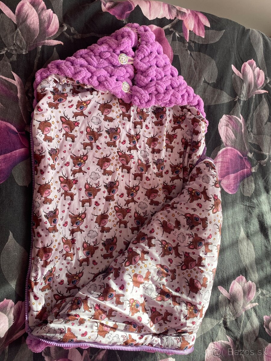 Zavinovačky a dečky pro miminko z puffy - 4