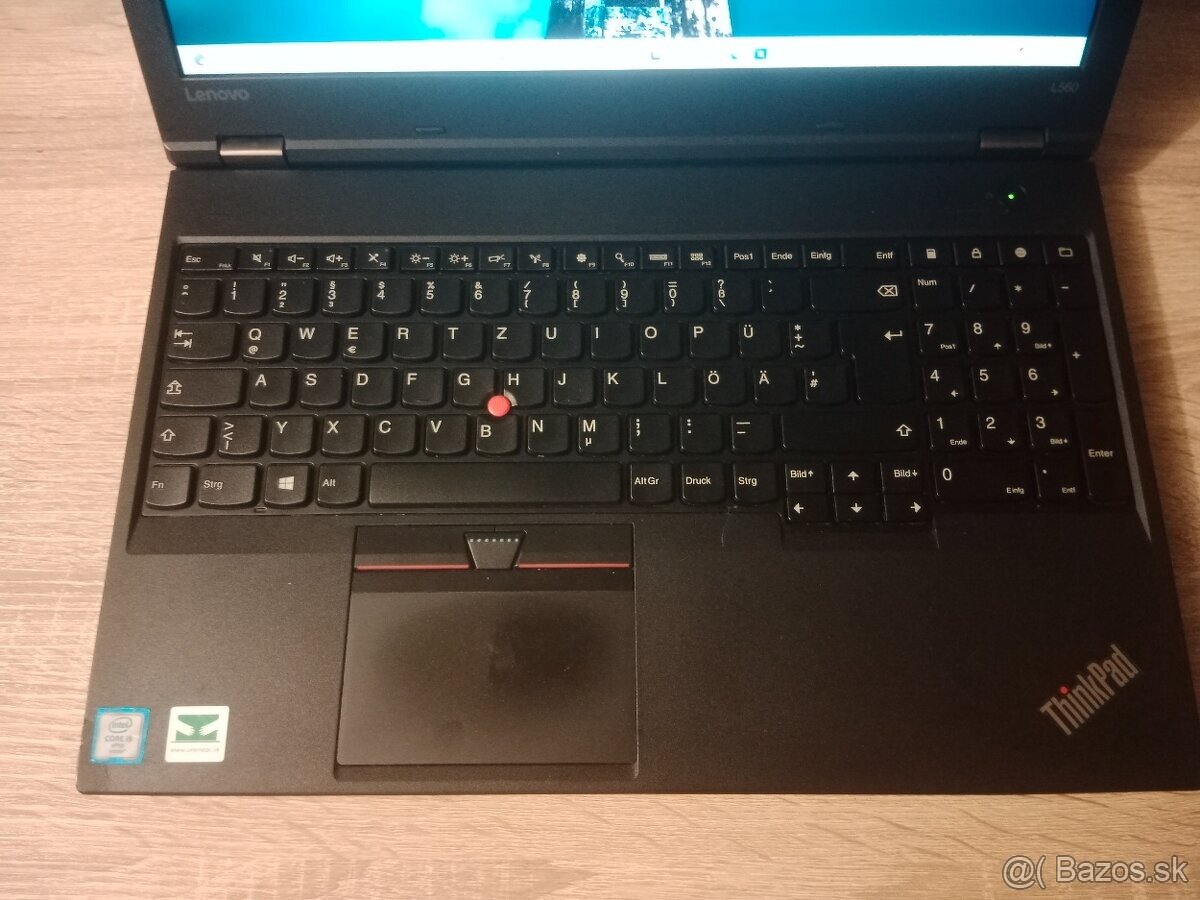 15,6" notebook Lenovo thinkpad L560 / 8GB/256GB TOP stav - 4