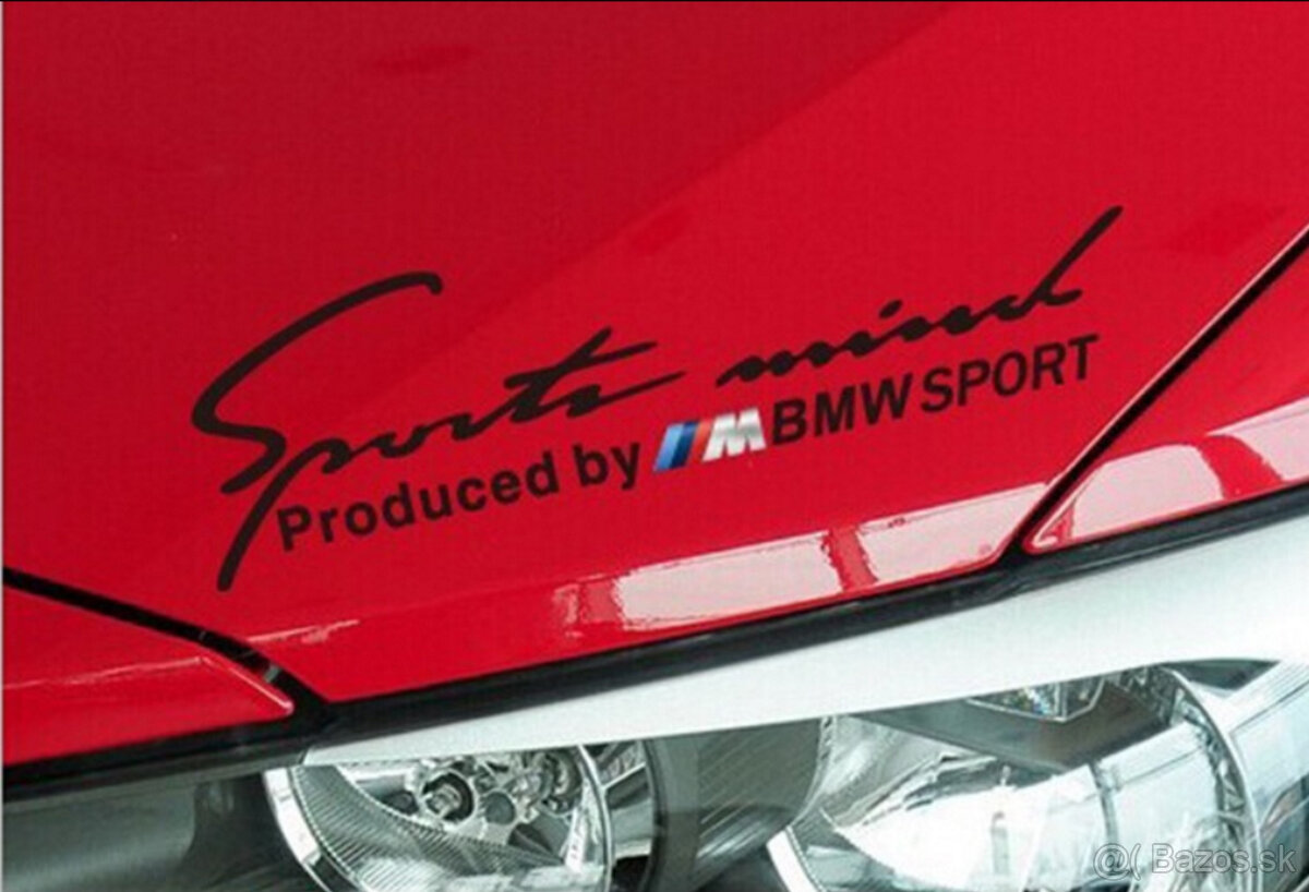 nálepky Sports Mind na BMW - 4