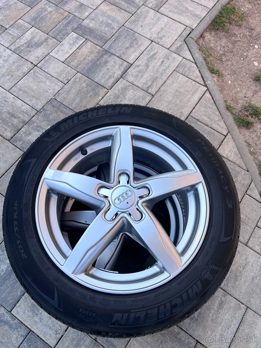 Audi Elektróny/disky 5x112 r16 Michelin - 4