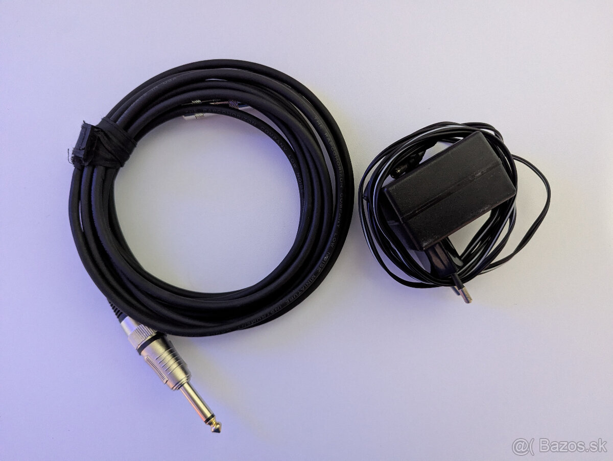 Podlahový gitarový multiefekt - Zoom G2 + Kabeláž - 4