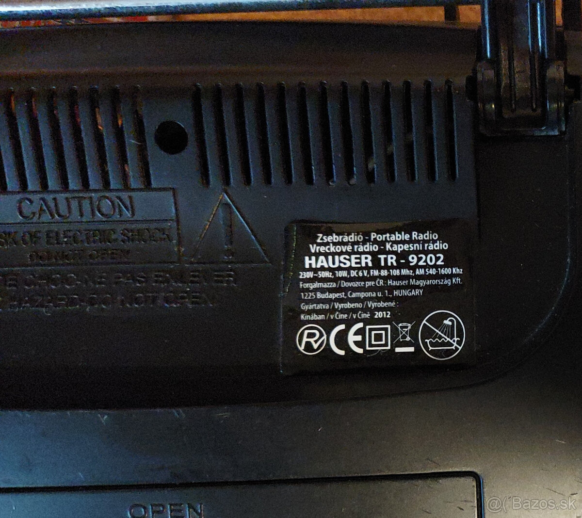 Predám rádioa HAUSER - 4