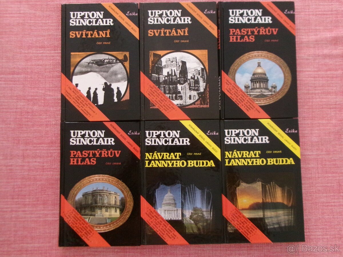 Lanny Budd - Upton Sinclair - komplet 22 kníh. - 4