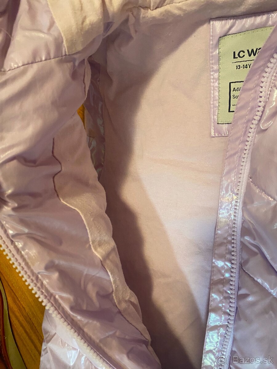 Dievčenská zateplená vesta veľ. 158-164 - 4