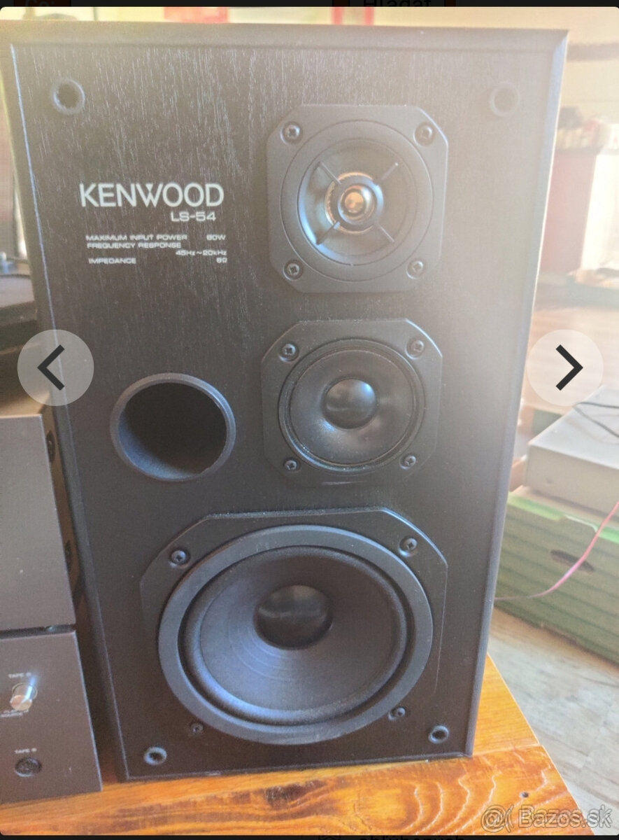 Vintage Kenwood zosilovac+ tuner+ tapedeck - - 4