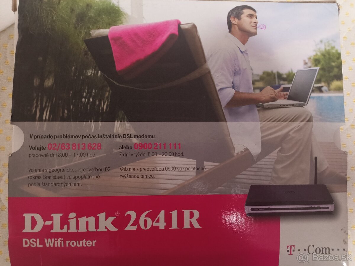 wifi router D-link DSL -2641R - 4